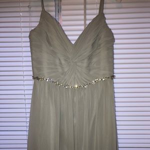 Gray gown